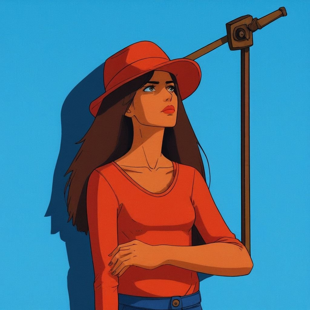 uma mulher deslumbrante